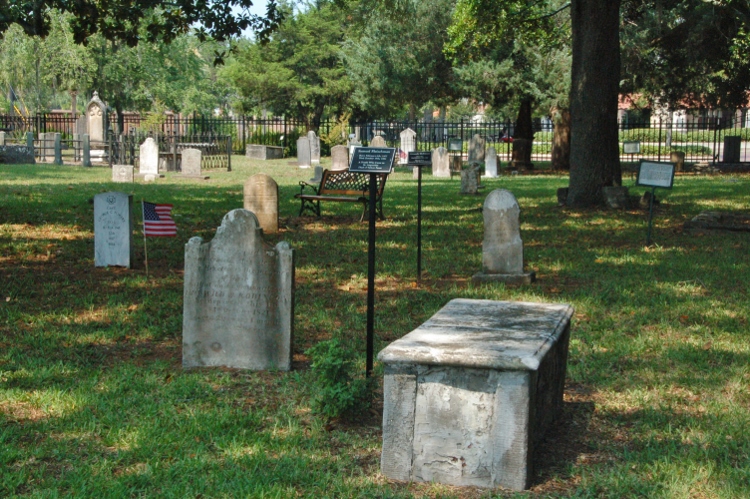 cemetery tombstones